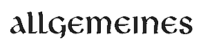 Allgemeines